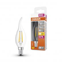 OSRAM E14 LED SUPERSTAR FILAMENT Windstoß Kerzenform klar dimmbar warmweißes Licht